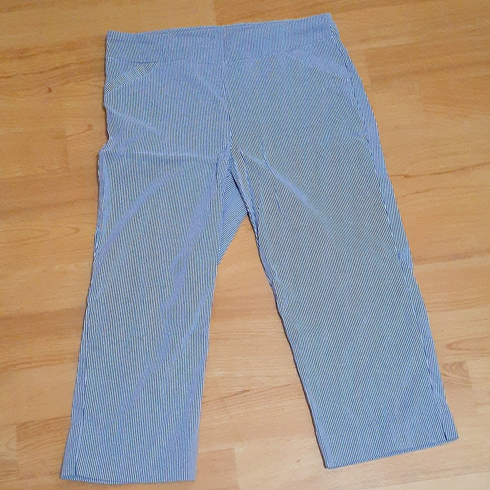 Kim Ridgers Pinstripe Capri